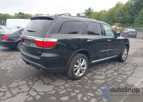 2013 Dodge Durango Crew from USA, damaged, VIN 1C4RDJDG1DC611121